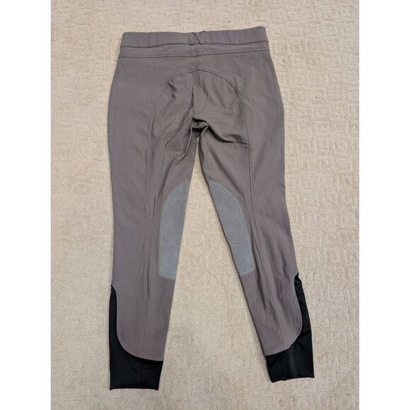 Dover Saddlery Breeches Women Size 32 Dark Tan Equestrian Horse Riding Pants - Picture 2 of 9